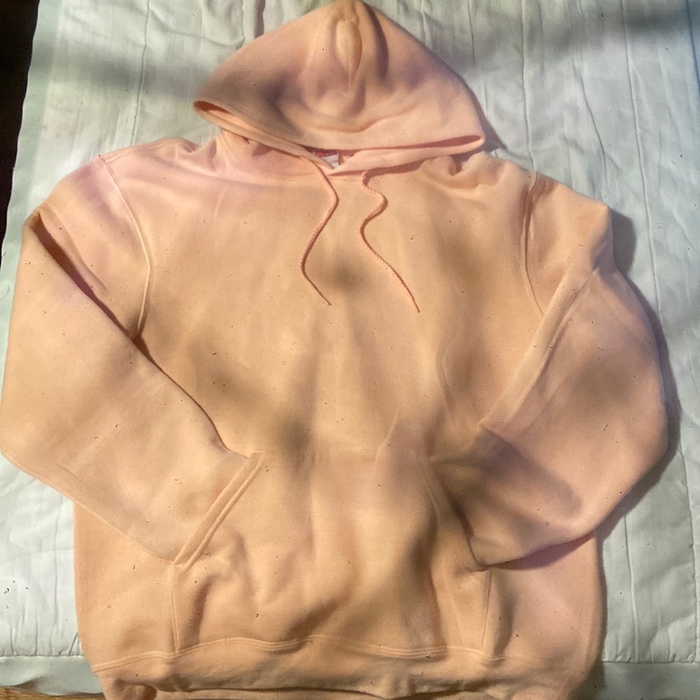 Pink hoodie